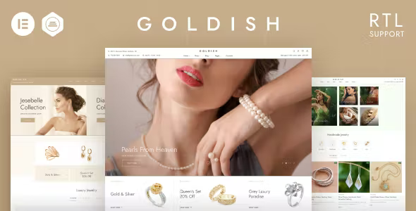 Jewellery and Diamond Shop Theme