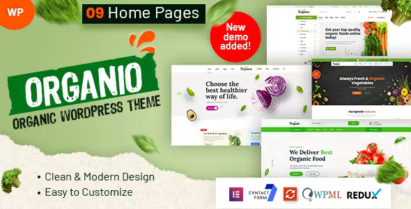 Organic Food WordPress Theme