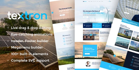 HTML Website template - theme for business website